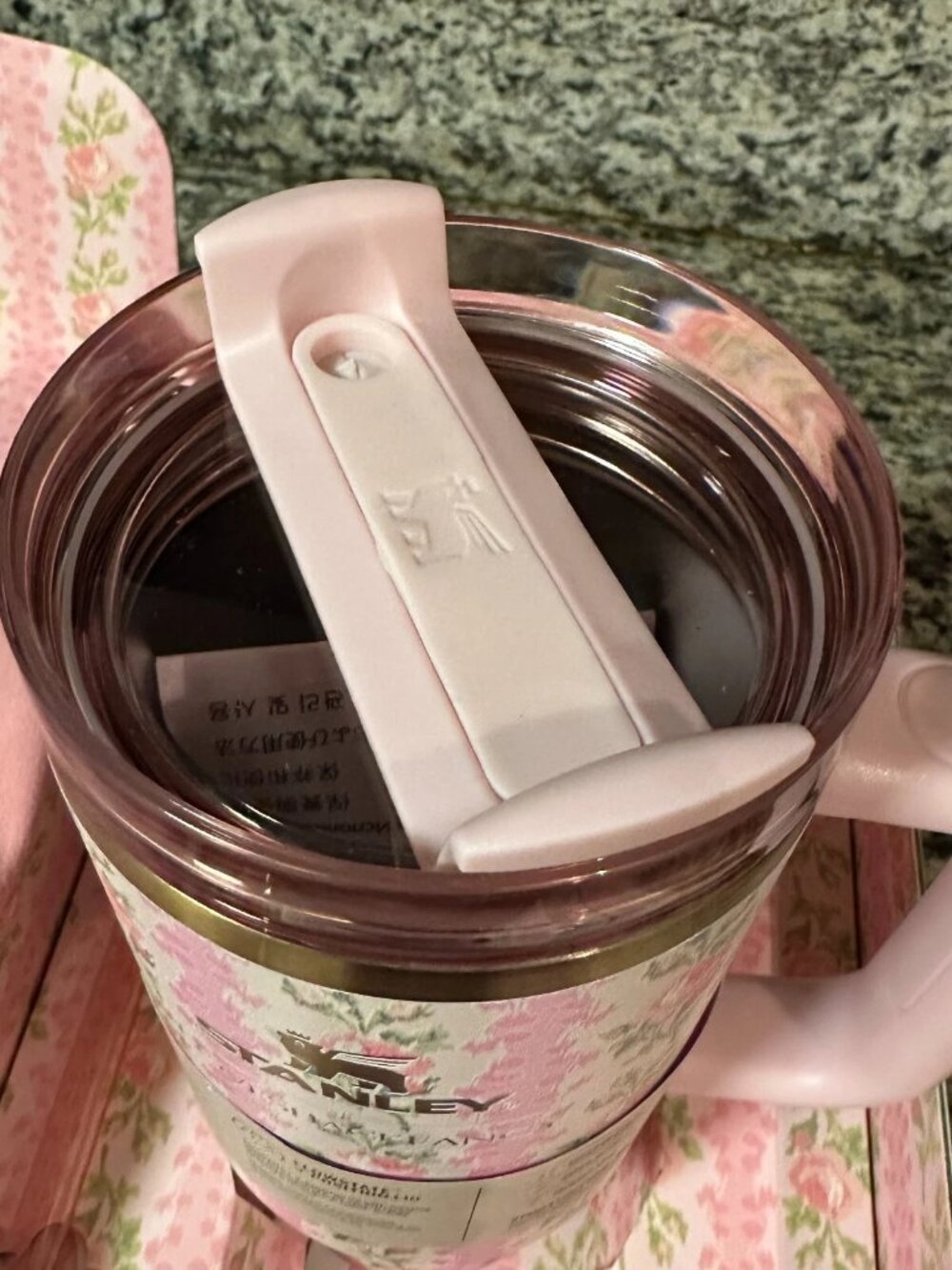 Stanley X Love Shack Fancy 40 Oz Quencher Tumbler – Blooming Heirloom Edition - Picture 2 of 5